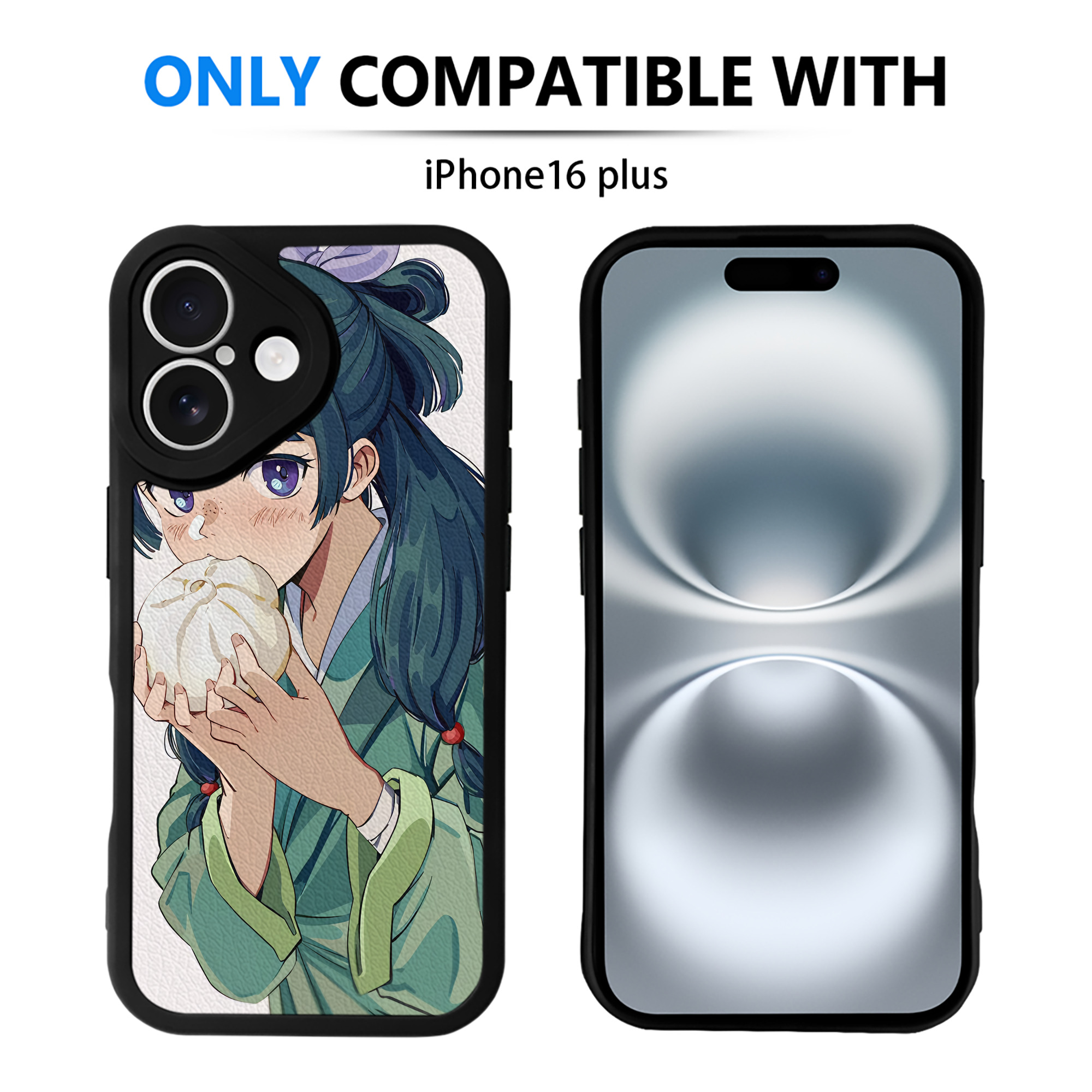 薬屋のひとりごと The Apothecary Diaries 【iPhone 16シリーズ対応】シリコンスマホケース（レザー調） 材質：シリコン